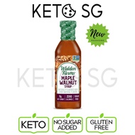 Walden Farms Keto Maple Walnut Syrup Sugar Free Maple Syrup Sauce Zero Calorie Zero Carbs [SG LOCAL]