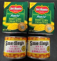 茄汁焗豆, 粟米蓉, 紫菜, 烏龍茶, 檸檬茶