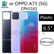 Backdoor OPPO A73 5G CPH2161 Back Cover Back Door Housing Back Cover