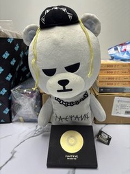 TAEYANG 太陽 玩偶 連 CD *開封過（有歷史痕跡）