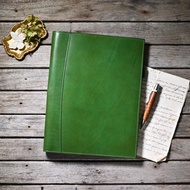 活頁夾 A4 30 孔 真皮