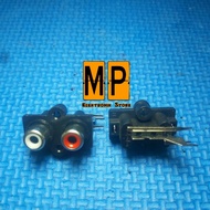 3 Pin RCA Socket Connector PCB Plug