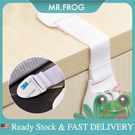 MSIA🐸 1PC Baby Safety Protector Child Cabinet locking Plastic Lock Protection of Children Locking Fr