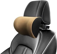 HSWT Car Headrest Pillow Support - DIY Position Adjustable Car Neck Pillow for Car Driving,Ergonomic Memory Foam Car Pillow for Sleeping Head Rest for Car Seat Kids Adults Neck Pain Relief