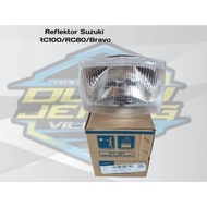 SUZUKI HEADLIGHT REFLECTOR RC 100 RC 80 BRAVOSUZUKI Dk