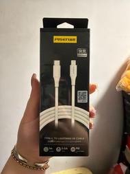 PISEN Type-C to Lightning 3A 充電線｜叉電線
