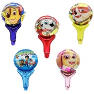 💖 Paw Patrol Balloon 💖 Handheld Foil Balloon 💖 Balloon Decorations 💖 Chase l Marshall l Skye l Rubble l Kids Party Favor