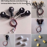 UAENAU Folding Remote-controlled Drone Motor, Black Engines Big Gear Motor Base, 7 Styles E88pro Qua