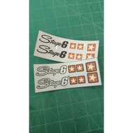 Replacement Stickers Front Shock Cylinder stage6