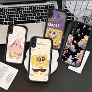 SpongeBob cartoon hp Clear Plating Casing for Samsung A06 FE A05 A16 F04 A03 A15 A25 M15 A34 A24 A14