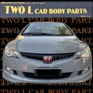 honda civic fd 2006 mdl bodykit set abs material without paint fit bodykit easy install