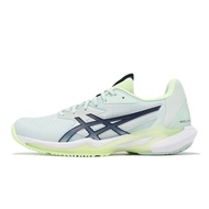 Asics Tennis Shoes Solution Speed FF 3 Women's Fluorescent Green French Net Color Matching [ACS] 1042A250300