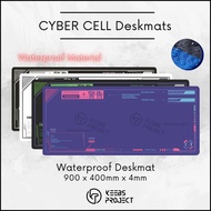 Mecha Eva01 Cybercell Deskmat Deskmat Mousepad (900mm x 400mm x 4mm) - WATERPROOF Mouse Pad/Mousepad