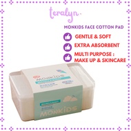 Monkids Face Cotton Pad For Toner Pad Cotton Facial Cotton Pad Makeup Remover Pad Skincare Thin Soft