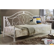 Dhome single size metal day bed / Daybed with 5inch Rebonded Mattress