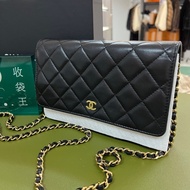 Chanel WOC 羊皮 錢包