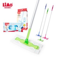 LIAO - 乾濕兩用平拖拖把（隨機顏色）(A130118)