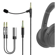 GEEKRIA EJX44-07 Clip Microphone Condenser Pin Mini Clip-on Phone Headphone Cable for Gaming and Conference Sony...