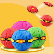 READY STOCK LED Magic UFO Magic Flying Saucer Ball Deformation UFO Ball Decompression Deformation Fl