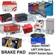 NISSAN VANETTE C22 depan FRONT BRAKE PAD