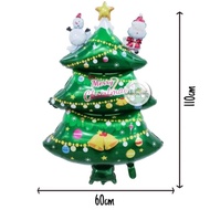 A0712 Jumbo 3-Layer Christmas Tree Foil Balloon / Xmas Balloon / Christmas Balloon
