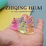 Independent blind bag mini miniature unicorn pony colorful luminous figure cartoon pretend play toy 