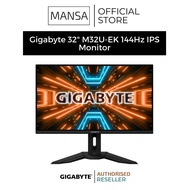 Gigabyte 32" M32U-EK 2160p 4K UHD 144Hz IPS Monitor