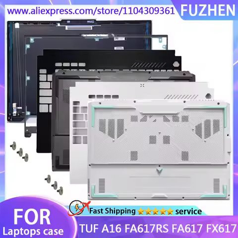 New For TUF A16 FA617RS FA617 FX617 Laptop LCD Screen Back Top Cover Front Bezel Palmrest Lower Bott