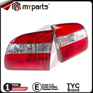 TYC Toyota Corolla AE110 AE111 1998-2001 Inner Tail Lamp Light Boot Lid Lamp Lampu Left/Right