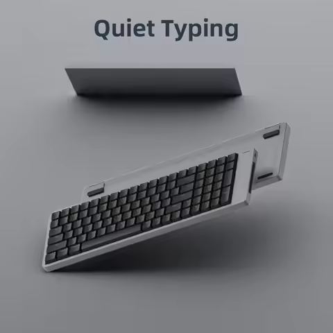 Lofree FLOW2 Mechanical Keyboard Business Office Wireless Bluetooth Wired Quiet & Gentle Sound Compa