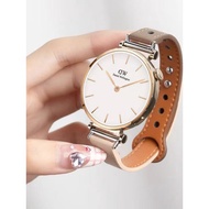Suitable for DW Women's 32mm Watch Strap 36mm Unique Leather Strap Chain Men's 40mm Universal 16mm 1