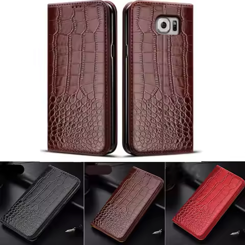 Wallet Flip Case For Samsung Galaxy S7 Cover on For Galaxy S3 S4 S5 Mini S6 S6 edge S7 edge Coque Ma