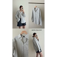 FADTHINGS : sando stripe shirt stripe shirt women