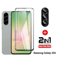 2IN1 For Samsung Galaxy A56 tempered glass Samsung A56 Screen Protector Samsung A06 A16 A35 A55 Full