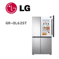 【LG 樂金】GR-QL62ST  653公升 敲敲看門中門冰箱 星辰銀(含基本安裝)