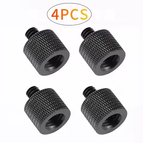 1/4 Male to 3/8 Female Aluminum Alloy Camera Screw 1/4 to M4 M5 M6 M8 M10 Conversion screws Photogra