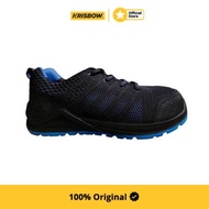 Krisbow Sepatu Pengaman Auxo Ukuran 40 - Hitam/Biru