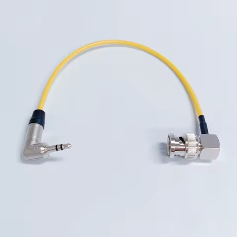 3.5mm TRS To BNC Time Code Cable For Canon C300/500 F55/Amira/Zoom F8 Mixprosony Cinealtav T10 Tenta