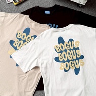 Bogus Dinosaur Sweetheart Short TEE Sleeve T-Shirt Dropped Shoulder Loose T Wear Round Neck Boys Gir