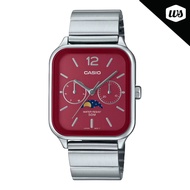 [Watchspree] Casio Men's Analog Stainless Steel Band Watch MTPM305D-4A MTP-M305D-4A