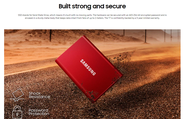 [จัดส่งเร็ว] Samsung T7 | SSD พกพา (1TB /2TB/4TB/6TB/8TB/10TB) (MU-PC1T0H/WW / MU-PC1T0T/WW / MU-PC2