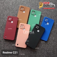 Case Realme C21 Softcase Macaron Pro Kamera Realme C21