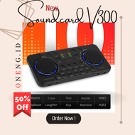 Soundcard V300 Pro Import Mixer Audio Bluetoot Ori Kualitas Terjamin Audio Bluetooth USB External So