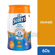 SCOTT’S DHA GUMMIES ORANGE FLAVOUR 60 GUMMIES