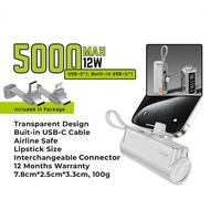 Sharge/Shargeek Mini emergency 5000mAh Powerbank self cable mobile power compact fast charging type-