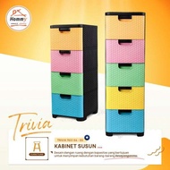 Hommy Cabinet 5-tier Trivia Cabinet 5-drawer/