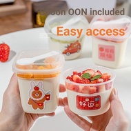 Pudding Cup Disposable Double Skin Milk Cup High Temperature Resistant Jelly Yogurt Packaging Box Mo