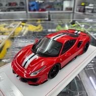 Hobby Diecast 1:18 Scale Ferrari 488 Pista Red Vehicle  Model Car Collection Limited Edition 30unit