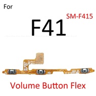 Volume Button Power Switch On Off Key Ribbon Flex Cable For Samsung Galaxy F02s F41 F62 M02 M12 M32 