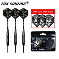 FOX SMILING 3PCS 22g Steel Tip Dart Pin With Professional Needle Darts